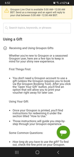 How do I use this bloody voucher???? Groupon!
