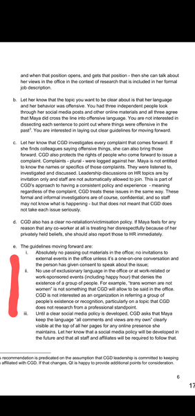 Maya Forstater Tribunal March 2022- Thread 3
