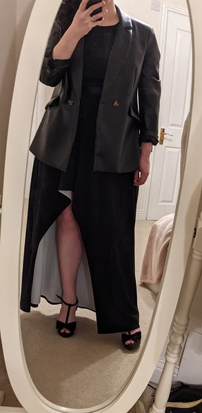 Which dress to black tie