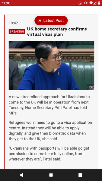 To ask if you'll sponsor a Ukrainian refugee?