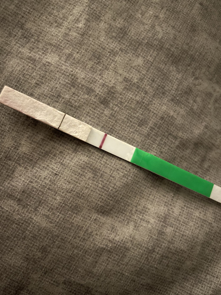 Is this a fake test? Leaked dye? Evap line?