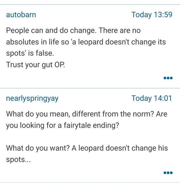 Do you think my story is different from the norm?