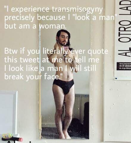 Another man taking a woman's place.....