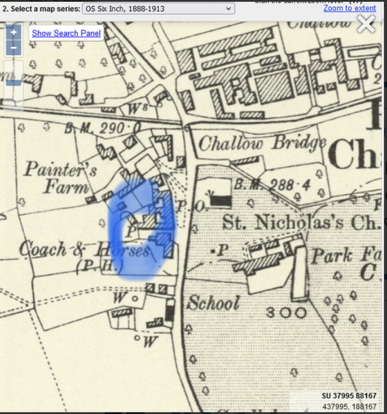 Can anyone tell me what this means on an old map? Pic included