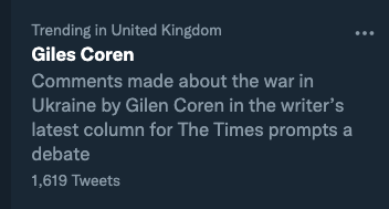 Twitter editorialising against J K Rowling again.