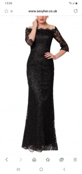 Black tie dress - I need help