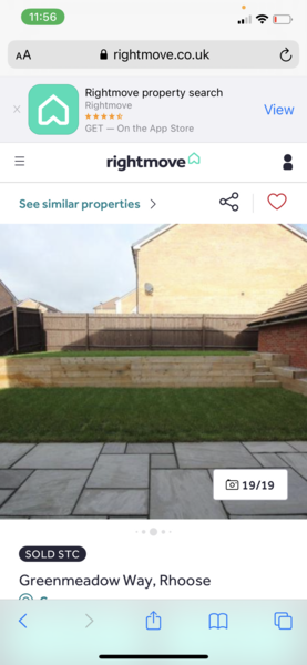 Is this a North facing garden? Pic attached