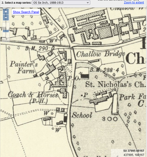 Can anyone tell me what this means on an old map? Pic included