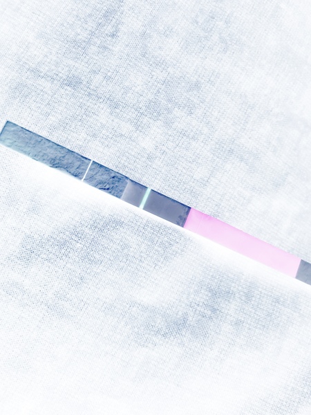 Is this a fake test? Leaked dye? Evap line?