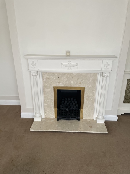 What to replace ugly gas fire with?