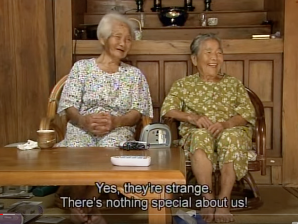 Clothes like these old ladies are wearing!