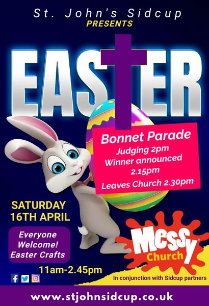 Easter Crafts & Bonnet Parade at St John's Church Sidcup