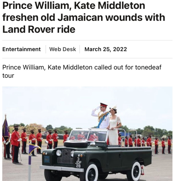 First visit of royal tour cancelled because of local protest