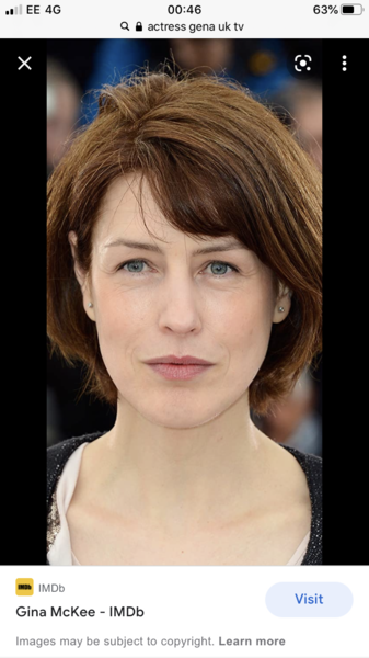 Female actress who looks like Grantchester’s Robson Green