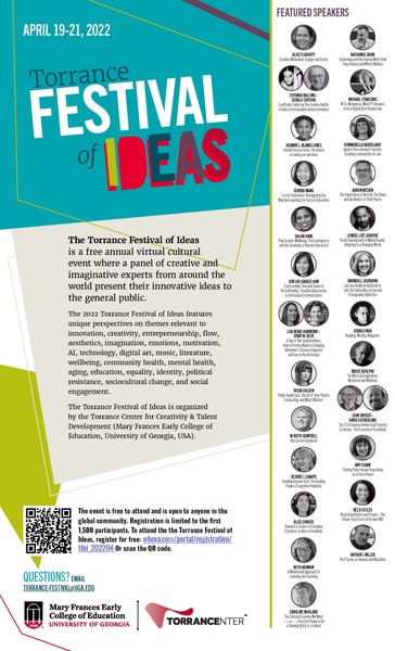 2022 Torrance Festival of Ideas: April 19-21 | ONLINE | FREE