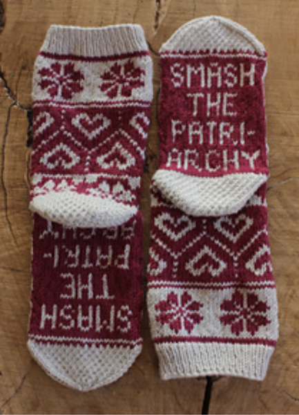 To keep my socks on during a smear?