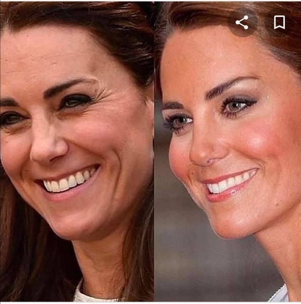 Kate Middleton's amazing face!