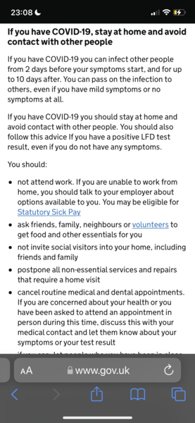 Positive but work day to come in