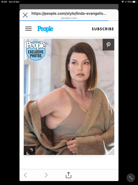 To think Linda Evangelista still looks great?