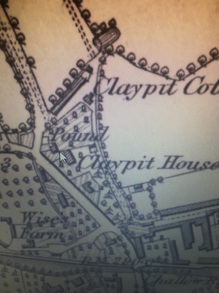 Can anyone tell me what this means on an old map? Pic included