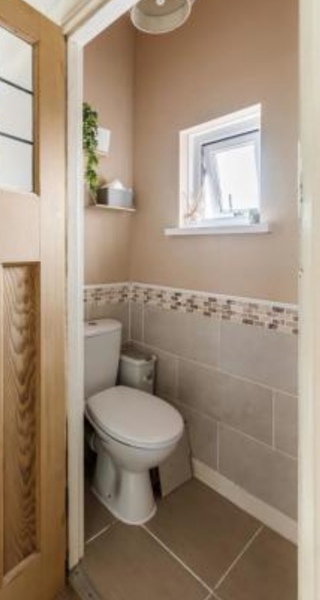 How much of a pain is it to install a bathroom sink in a downstairs loo? (Pics)