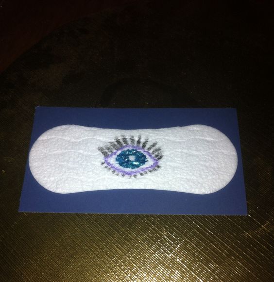 I just been told off by my manager for walking across the office with a sanitary towel in my hand!