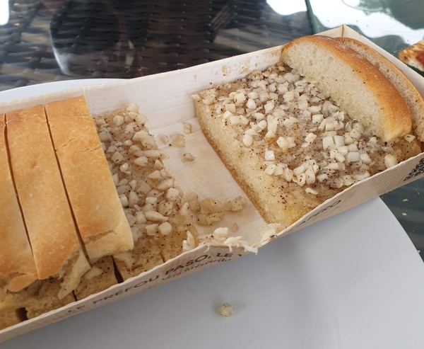 Garlic bread… how much garlic is too much garlic?