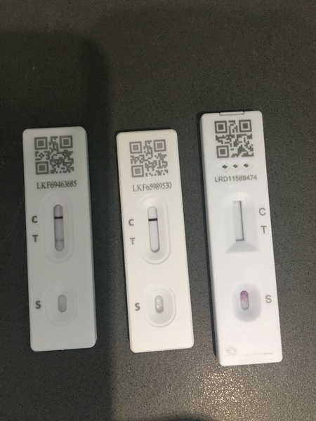 False positive- drops went in both LFT ‘windows’