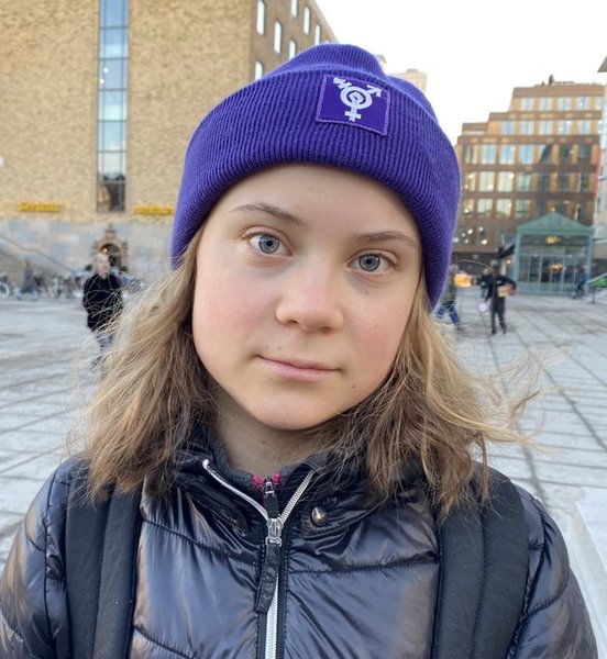 Greta Thunberg IWD tweet "people oppressed because of gender"