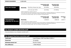 To ask another energy question? Re usage in kWh.