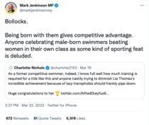 Labour MP for Ealing James Murray "I believe trans women are women"