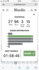 To wonder about your average wordless score ?