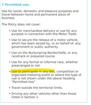 Has anyone had trouble using Veygo Learner Driver Insurance for their driving test?