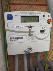 Don't forget to take a meter reading on the 31st March