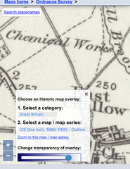 Can anyone tell me what this means on an old map? Pic included