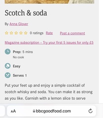 BBC Good Food page made me laugh