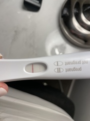 Faint positive 8-9dpo - thoughts?