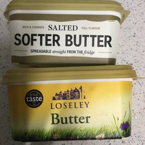 Softening butter!