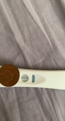 One positive pregnancy test now all negative