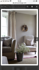 Beautiful cottage curtains