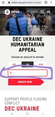 I've just made a donation for the war on Ukraine