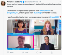 Rosie Duffield and Labour's National Women's Conference.