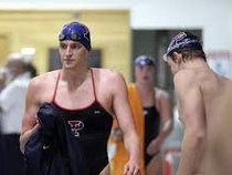 Female swimmers beaten by transgender athlete stage podium protest at ‘unfair’ result