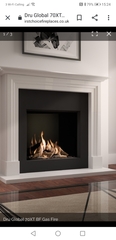 Anti-reflective glass on fireplace?