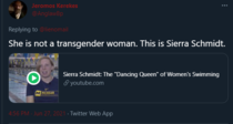 A picture speaks a thousand words. Transwomen in women’s sport