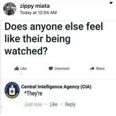 To ask you for your favourite cheesy joke or meme