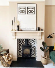 What to replace ugly gas fire with?