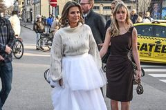 Royal Style: tiaras diamonds and bling, peplums and ruching not our thing