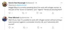 Women are still not allowed to gather and speak