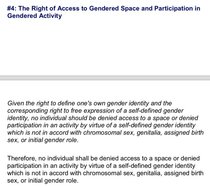 Help me with the argument that trans rights aren't the same as gay rights hence we are NOT on "the wrong side of history"